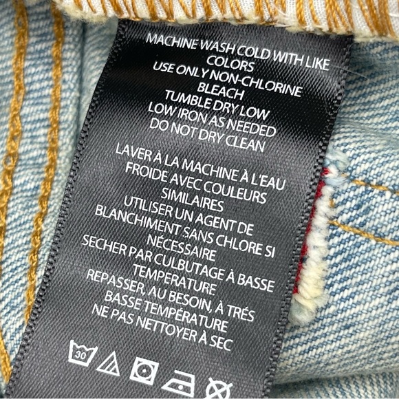 BDG Women’s Size 26 A-Line Short Denim Shorts Light Wash Summer Casual Raw Hem - Picture 6 of 10